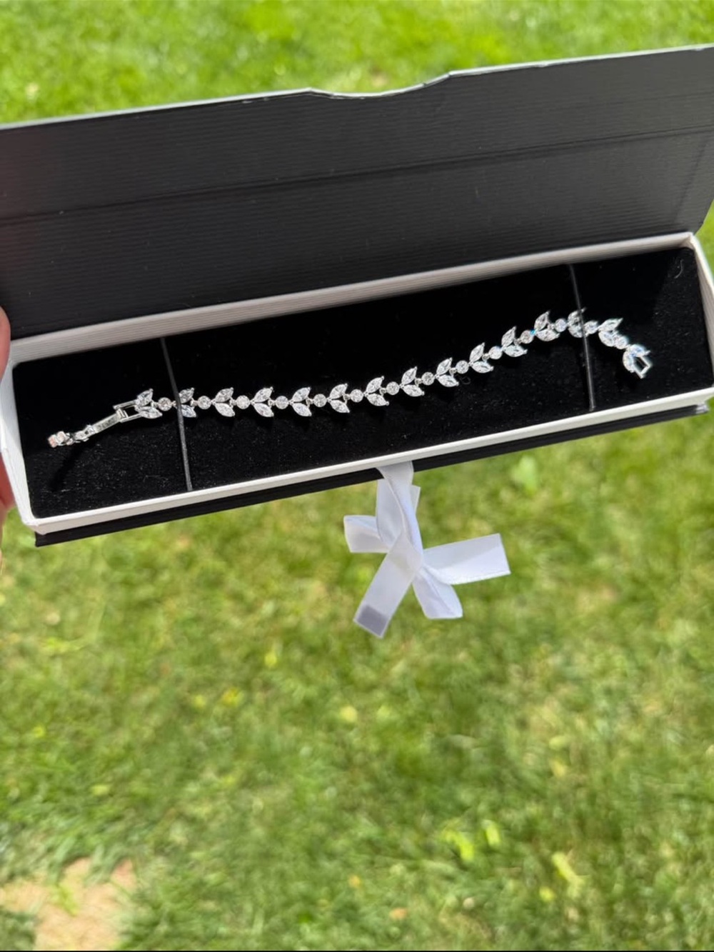 Flower Diamond Tennis Bracelet